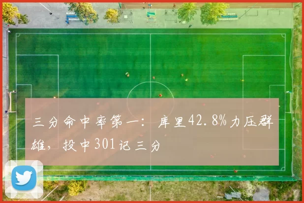 三分命中率第一：库里42.8%力压群雄，投中301记三分
